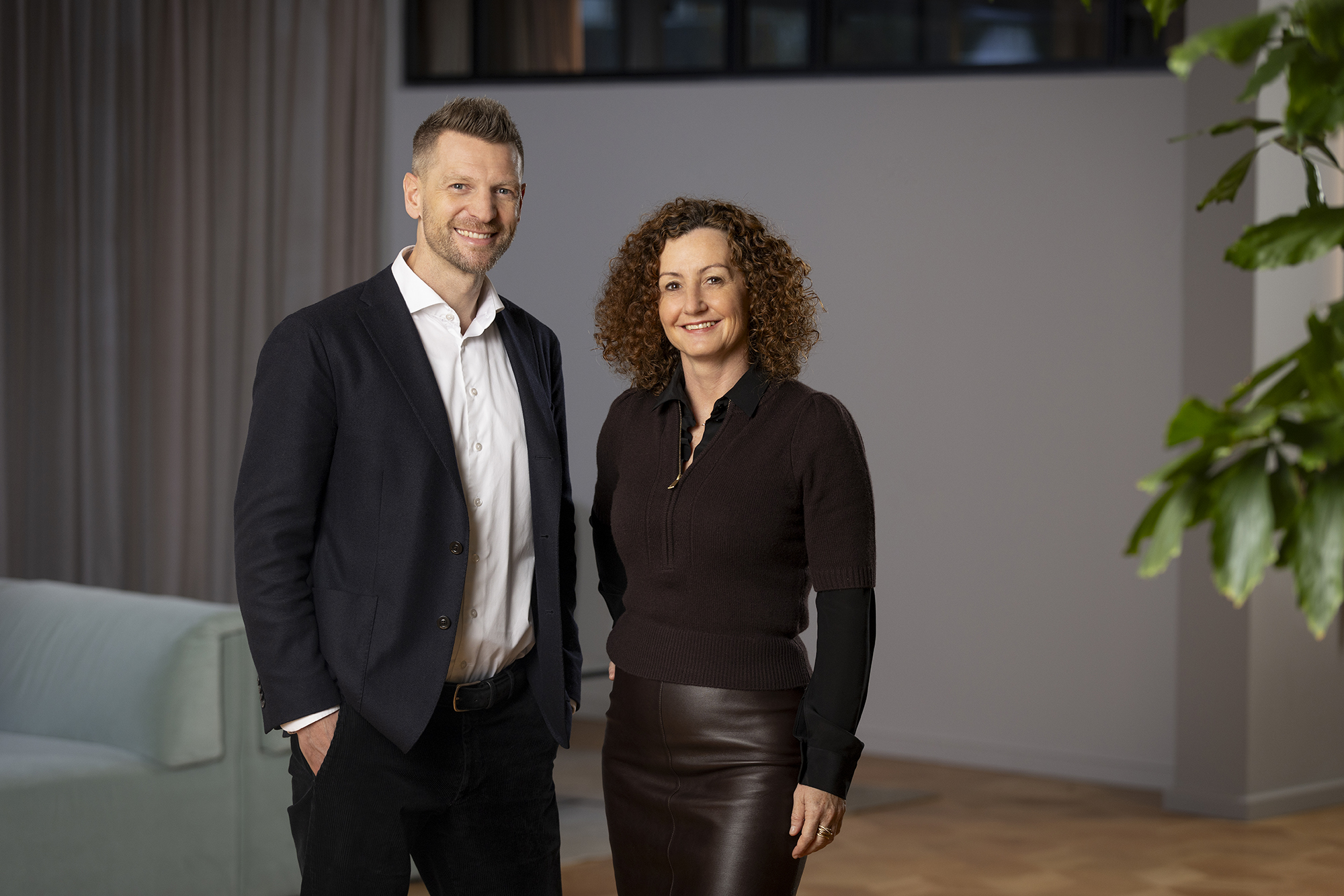 CEO Andreea Kaiser and Christian Wæver COO