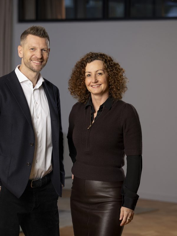 CEO Andreea Kaiser and Christian Wæver COO