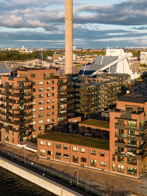 overblik over Kajakkanten boligomrÃ¥det